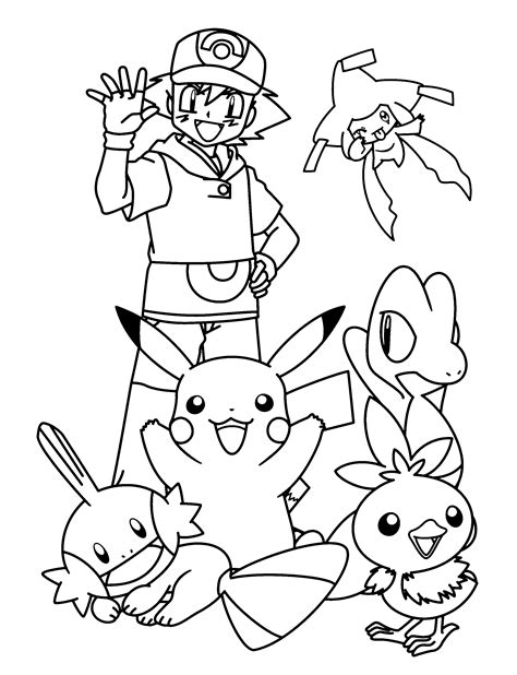 pokemon coloring page for kids|Popular Pokemon Coloring Pages 